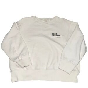 KAWS UNIQLO Kids White Graphic Sweatshirt Pullover KAWS Size 7/8. Streetwear
